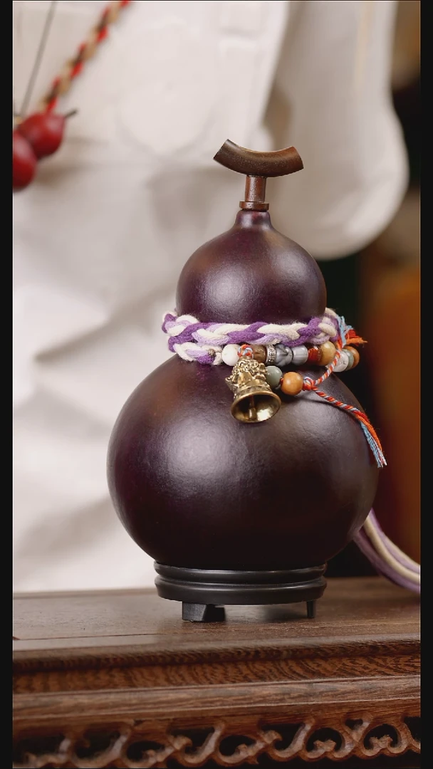 219号精品天然大漆酒葫芦一物一拍~