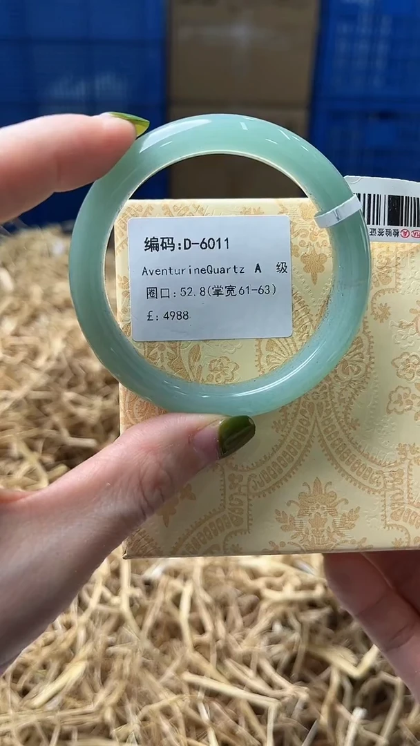 未镶嵌手镯石英质玉D6011