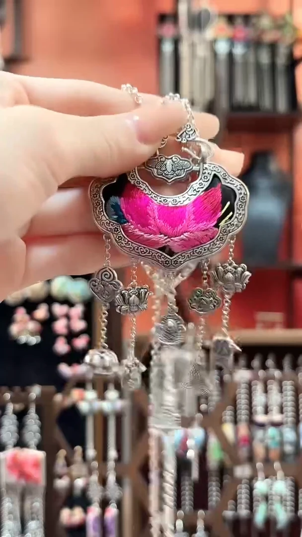 织绣云织谣民族风精美饰品83+链子