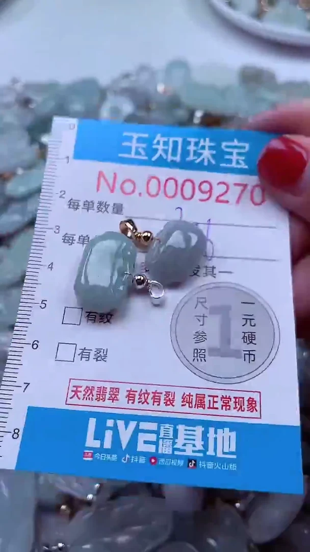 吊坠(不含链)未镶嵌翡翠9270