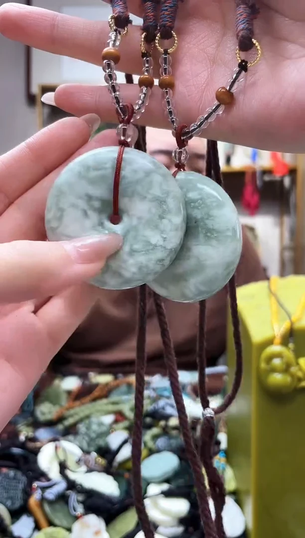 未镶嵌岫玉吊坠多样性发货拍一发一