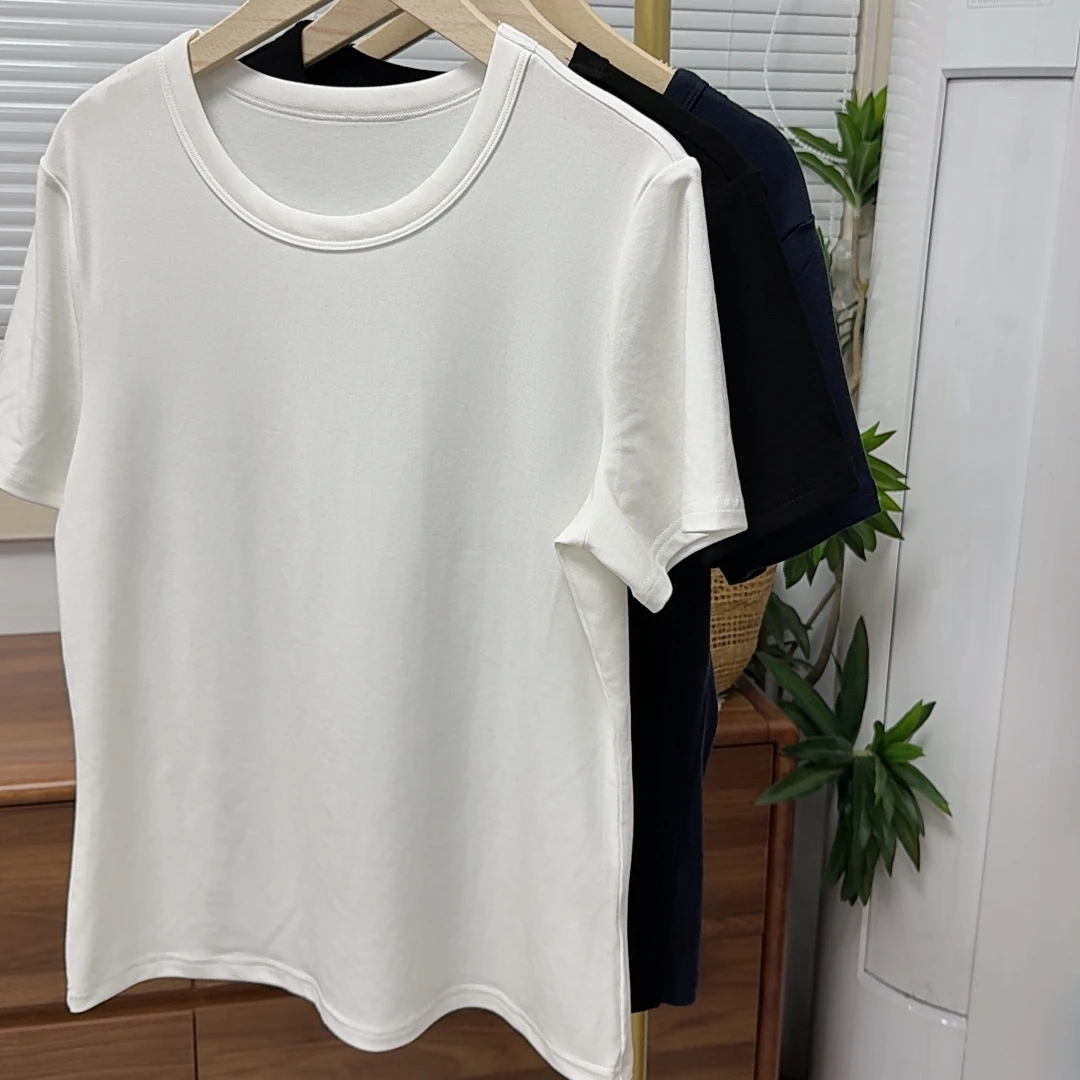 【原歌2】夏季新款通勤百搭三色短袖女YG674