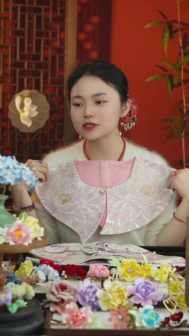 刺绣闪购纯手工非遗国风饰品