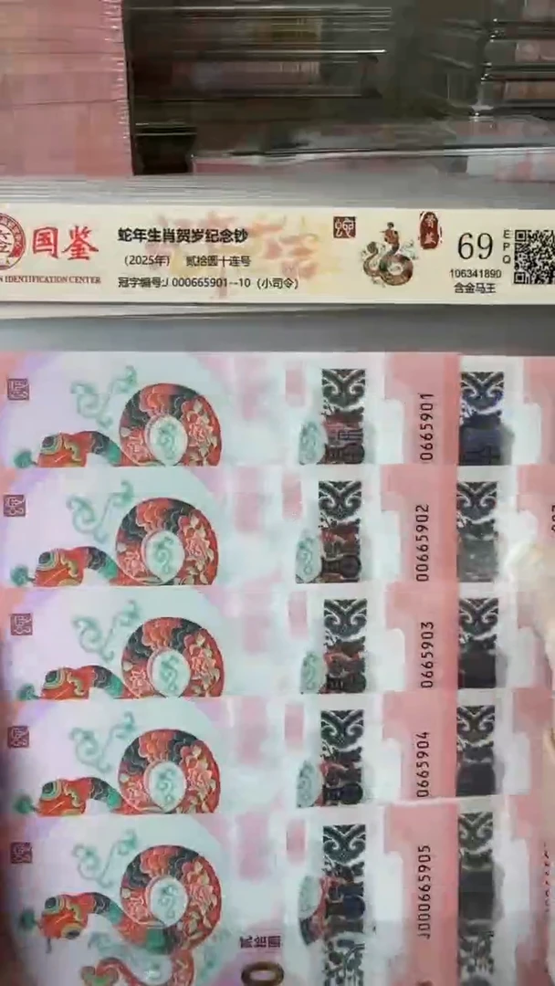 【闪购商品】塑料000665901-蛇钞标十！