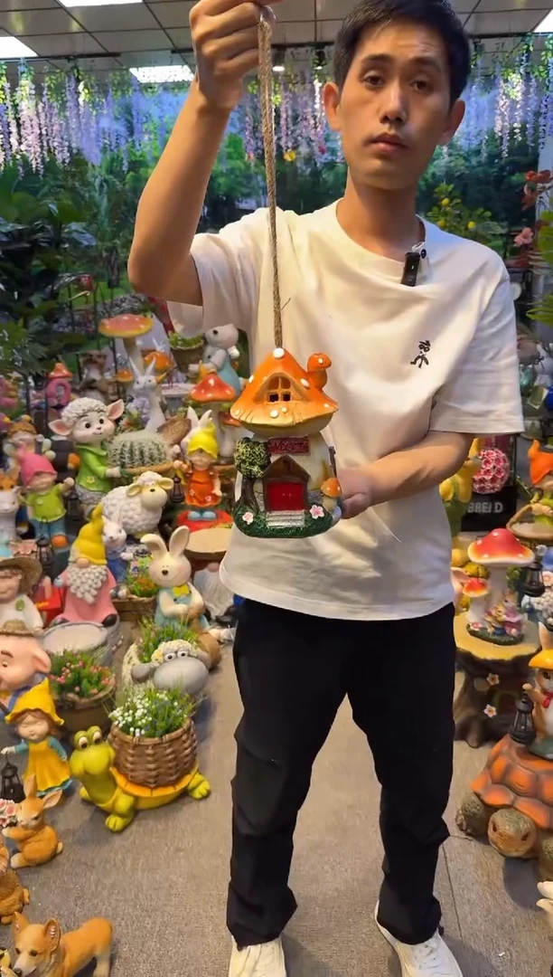 陶瓷花园庭院摆件&00&