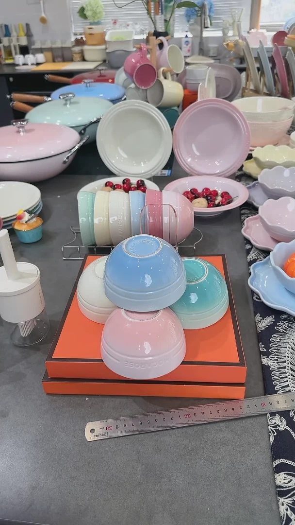 【闪购商品】瓷四色米饭碗