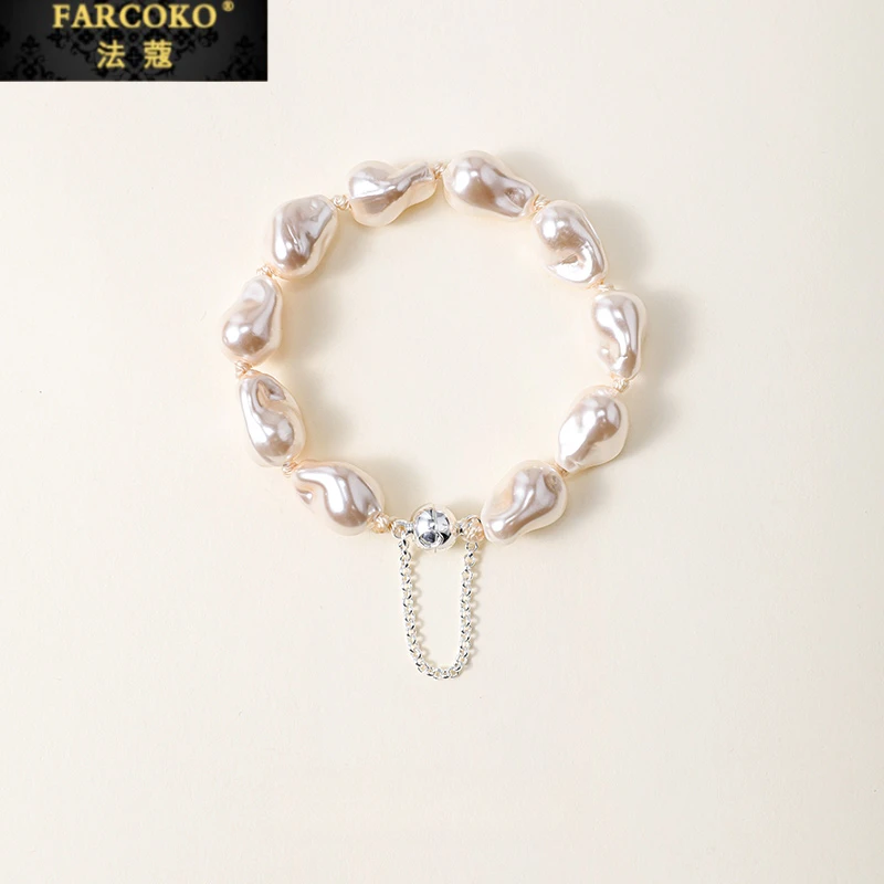 FARCOKO/法蔻 925银手链 转运珠手链女轻奢高级感小众配饰送女友