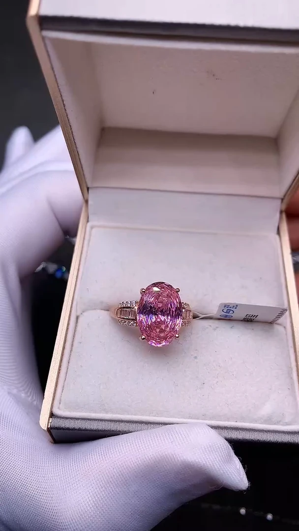 【闪购商品】碧玺戒指银S925镶嵌.........