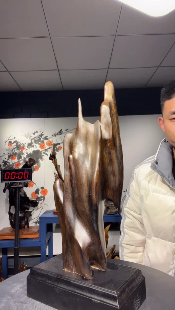 【闪购商品】金丝楠木雕金丝楠木工艺品摆件