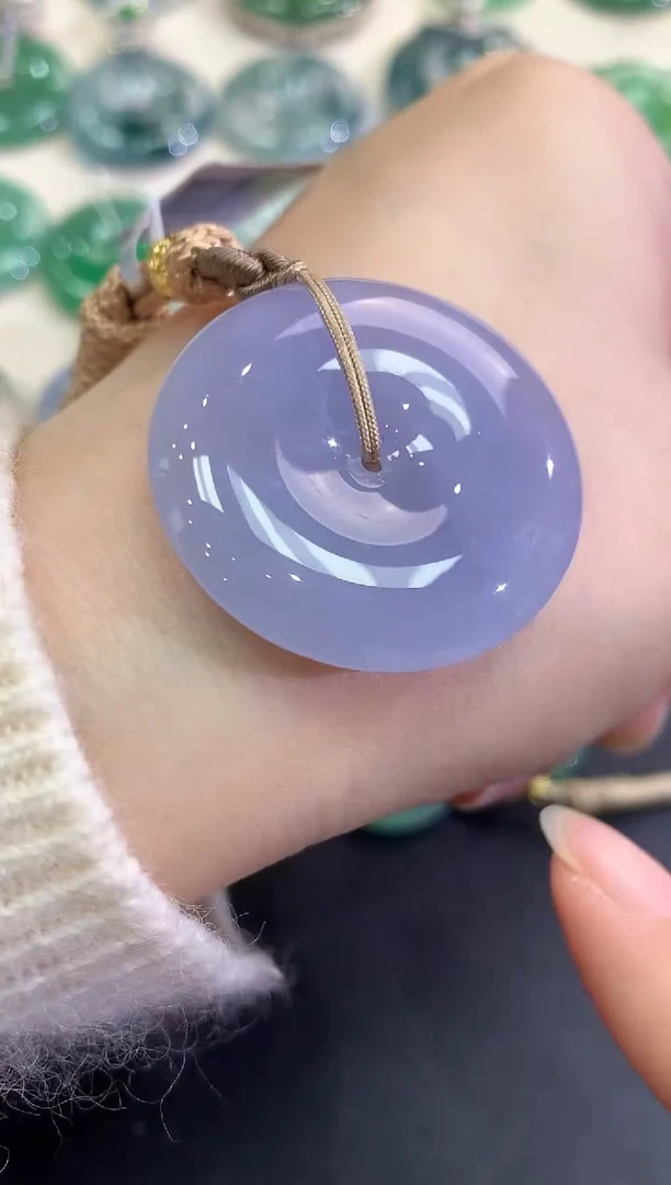 【闪购商品】翡翠颈饰未镶嵌B23多样性一件发货紫货有色差