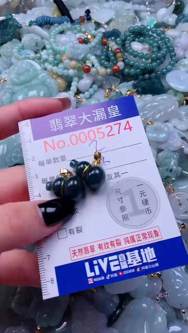 颈饰未镶嵌翡翠5274