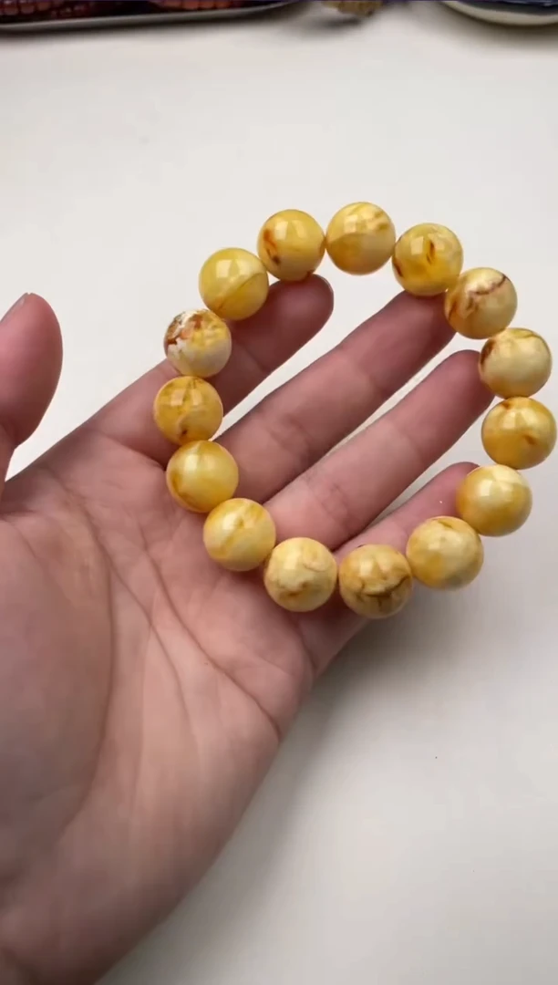 手串蜜蜡未镶嵌手串 蜜蜡