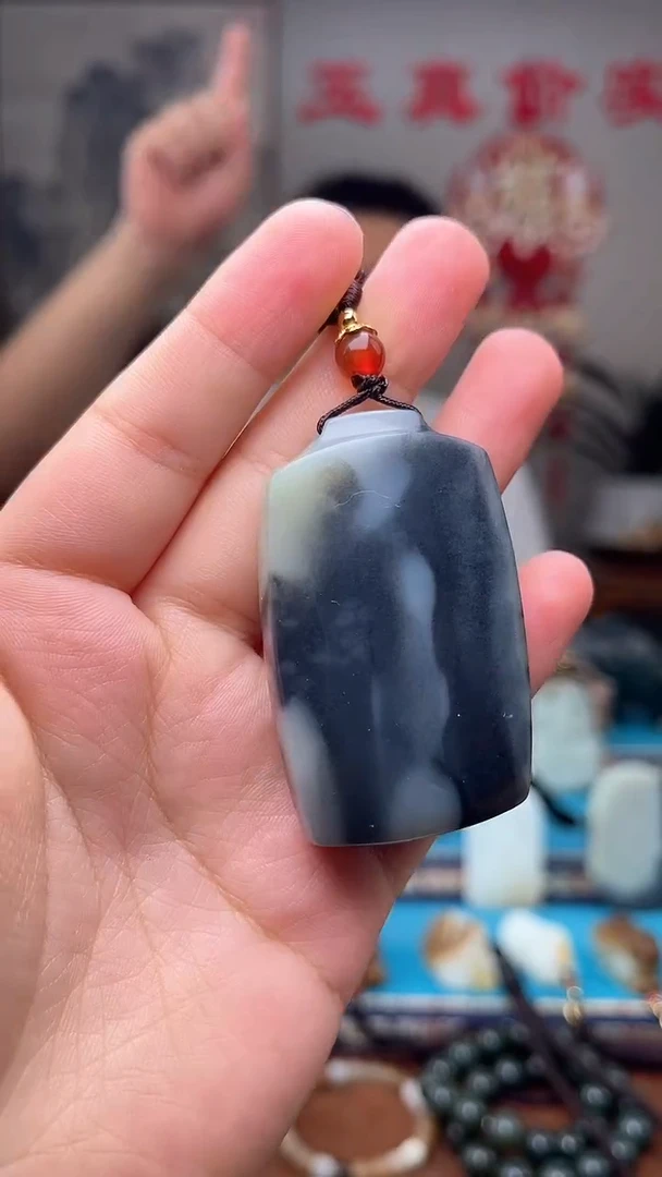 和田玉未镶嵌挂件1