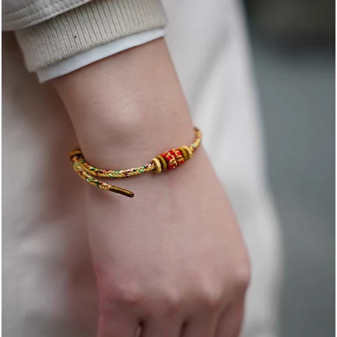 龙蛇生肖守护手绳十二生肖编绳手编手编绳编