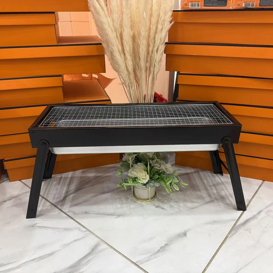 烧烤炉户外无烟可折叠烧烤架野外小炉子木炭烤炉便携式烤箱 GC