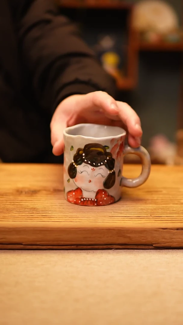 【闪购商品】@@陶园瓷舍@@纯手工手绘@高温釉下彩