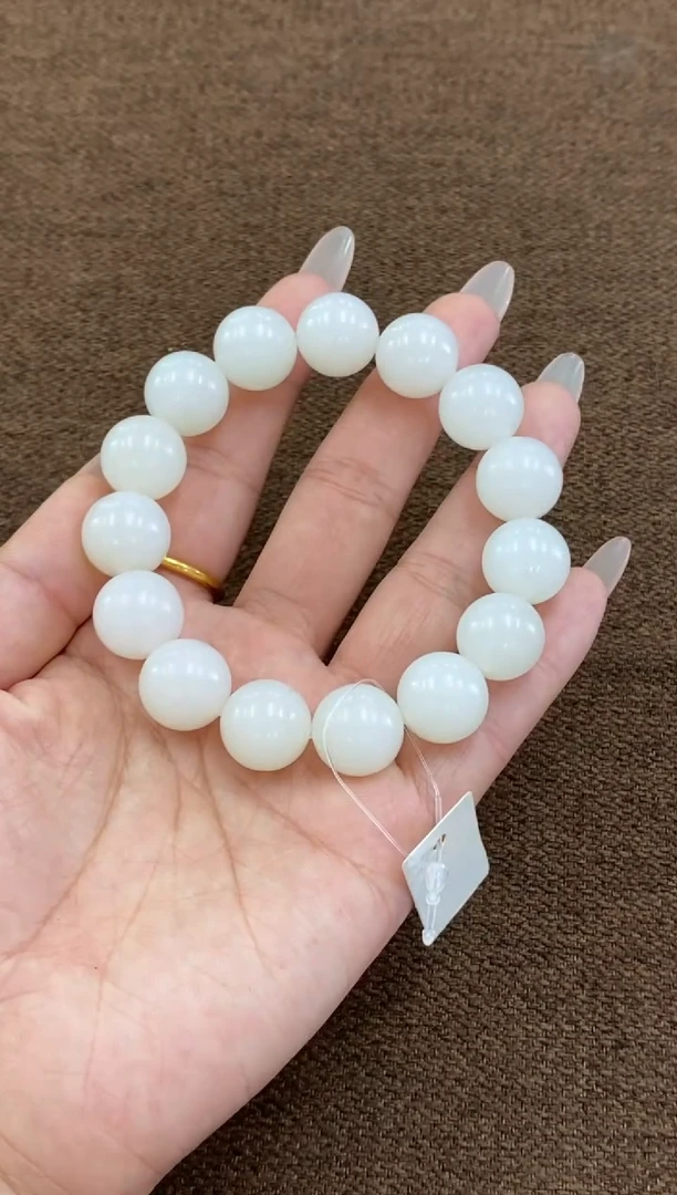 和田玉未镶嵌珠宝奇石纯天然新疆羊脂白玉和田玉卡14EY14