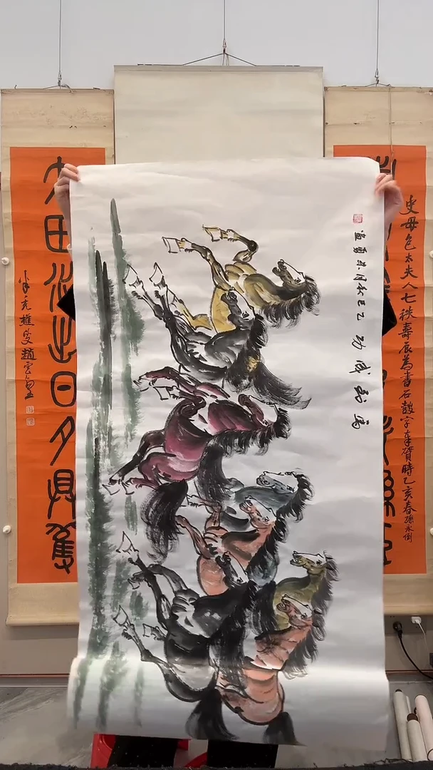 书法jx朱老师国画作品一件