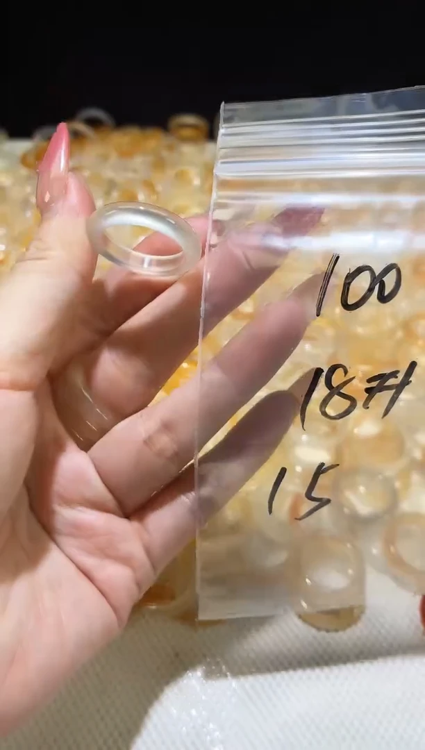 未镶嵌戒指玛瑙/玉髓100