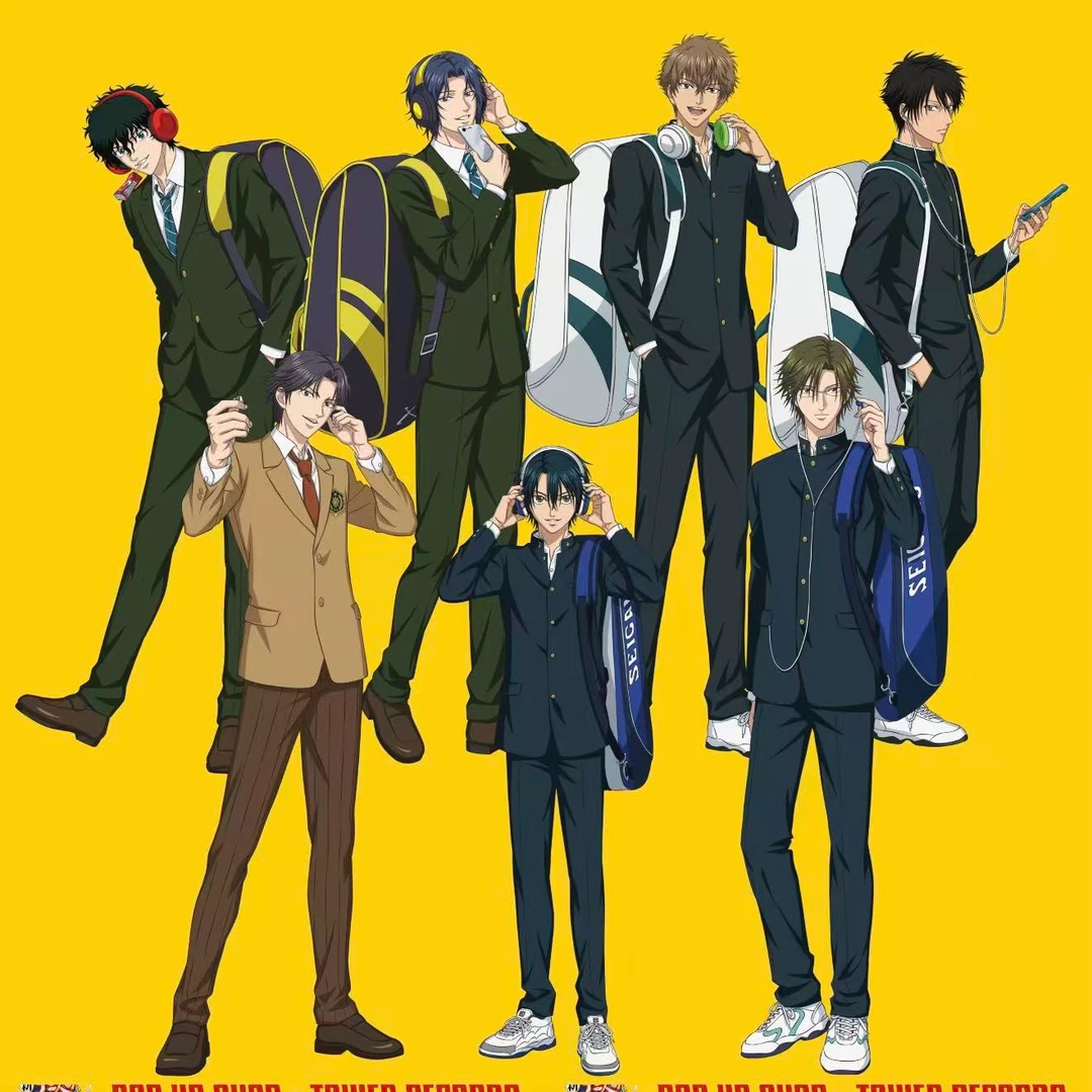 【网球王子】塔店快闪耳机乐队吧唧系列制品 盲盒代拆
