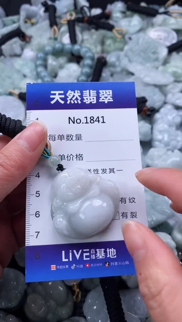 【闪购商品】翡翠颈饰未镶嵌缅甸A货翡翠1841