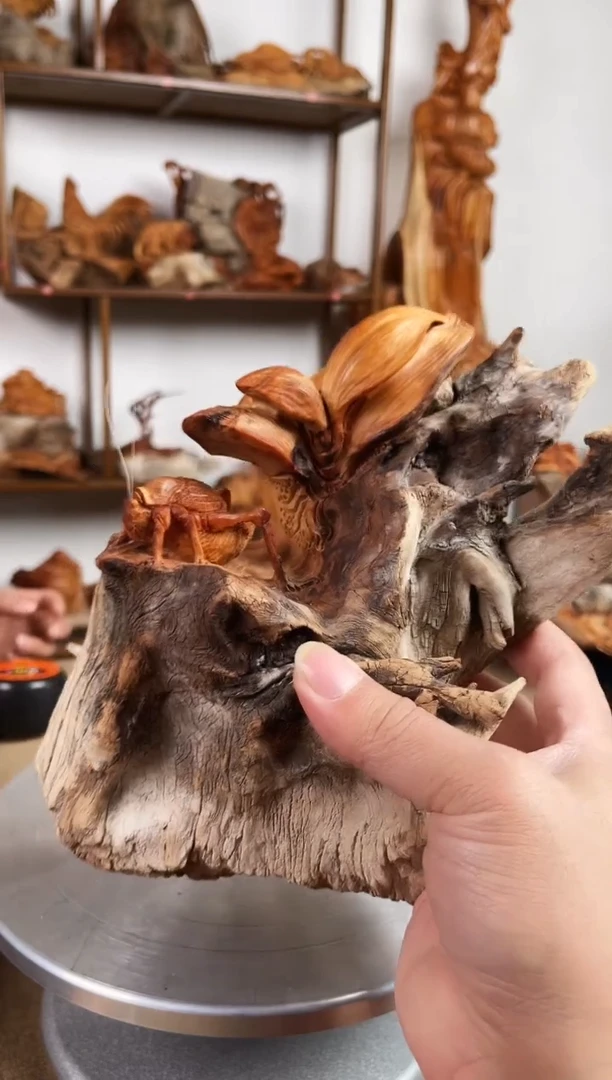 【闪购商品】柏木（崖柏）木雕太行崖柏