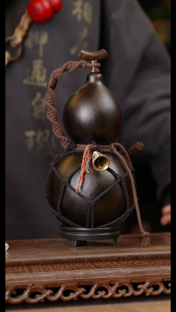 223号精品天然大漆酒葫芦一物一拍~