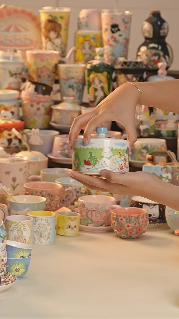 其他景德镇釉下彩手绘设计师款陶瓷