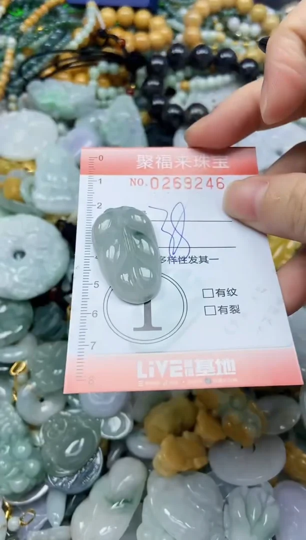 未镶嵌挂件翡翠闪购0269246