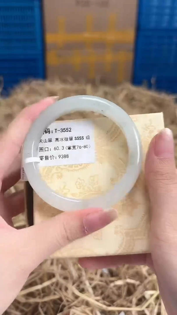 未镶嵌手镯石英质玉T-3552