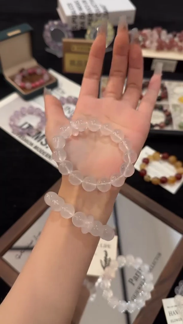 合金手链水晶奶白晶x3056