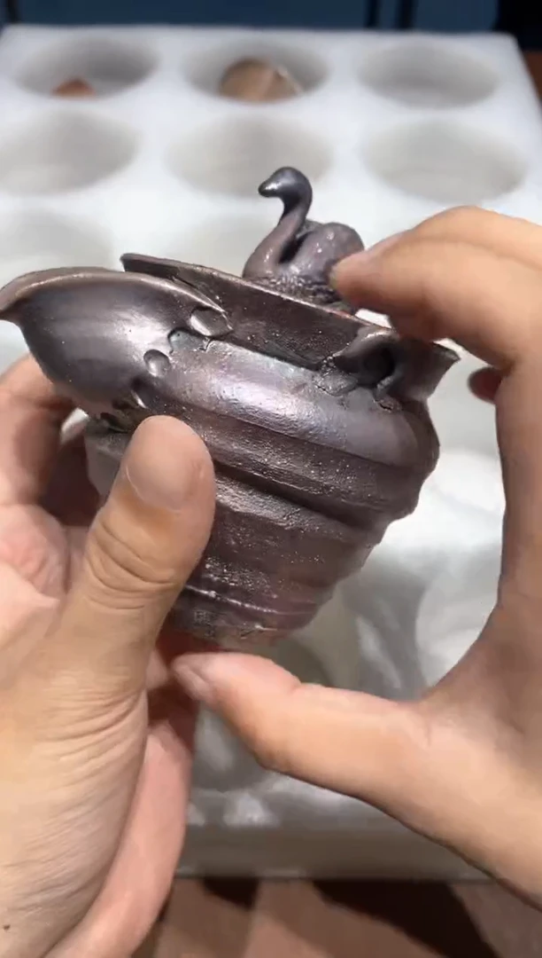 奢瓷/瑞寅柴烧茶器（宝瓶）869