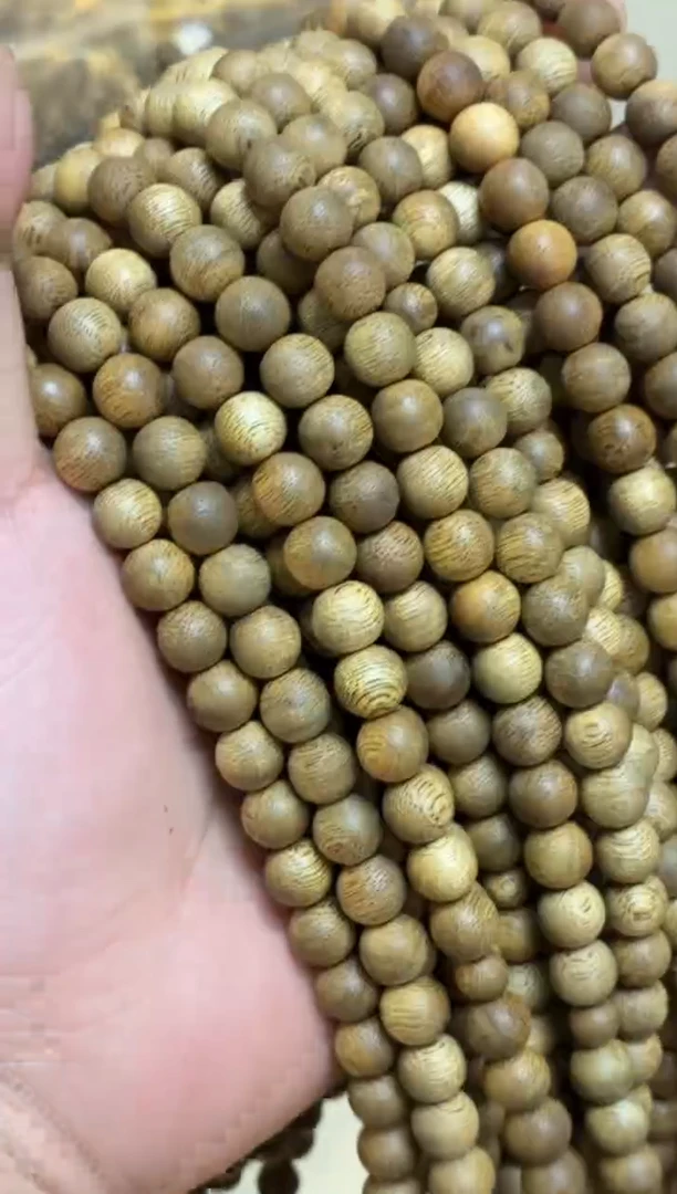 沉香手串 菩萨棋圆珠长串0.9多样性发其一