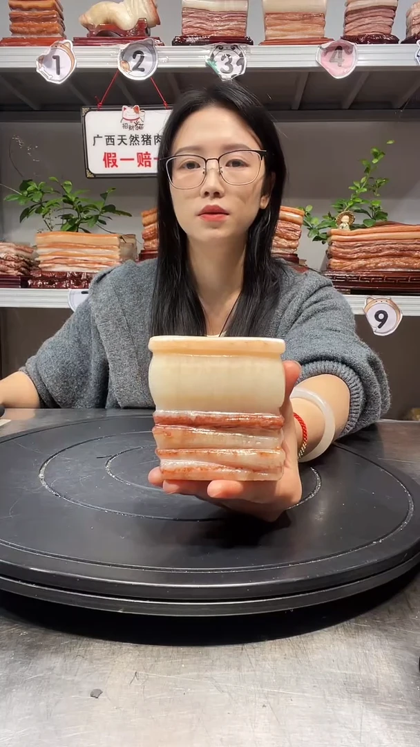 石材天然石材柳州猪肉石8-8-3.5