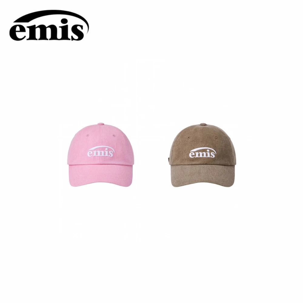 emis帽子新标染料棒球帽女时尚鸭舌帽男时尚复古软顶【GK】