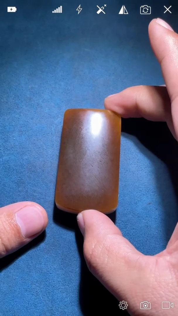 未镶嵌和田玉挂件心*QQ 糖白玉无事牌吊坠