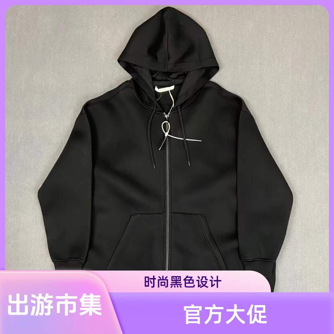99新 Givenchy/纪梵希 250361/XS码/logo烫印不等长连帽卫衣
