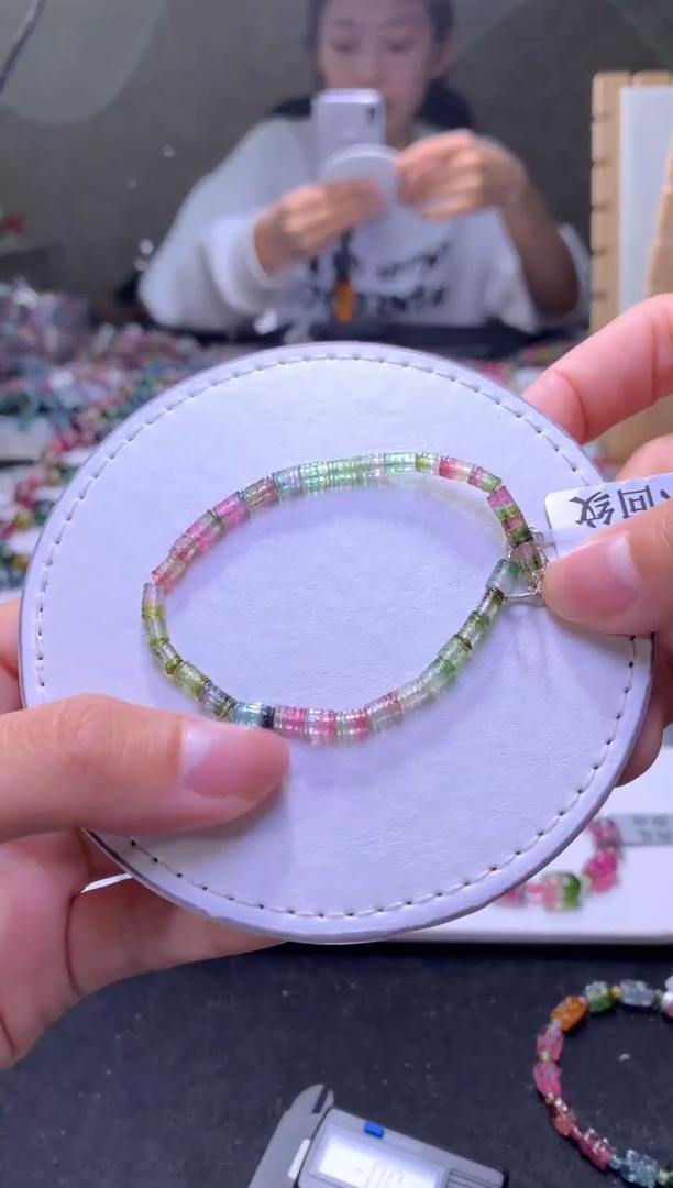 未镶嵌手串碧玺A52【天然碧玺】