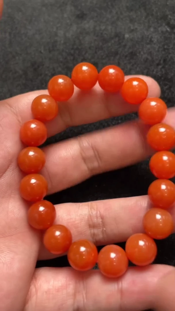 玛瑙/玉髓饰品未镶嵌1814-3149 约11mm