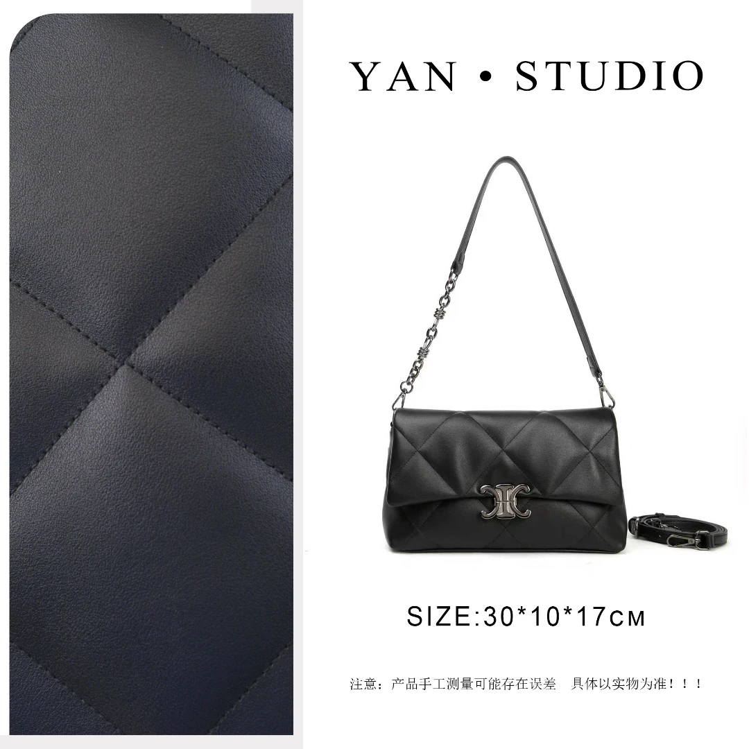【艳姐甄选】大号 BF-66605-黑色-轻奢时尚百搭新款女包