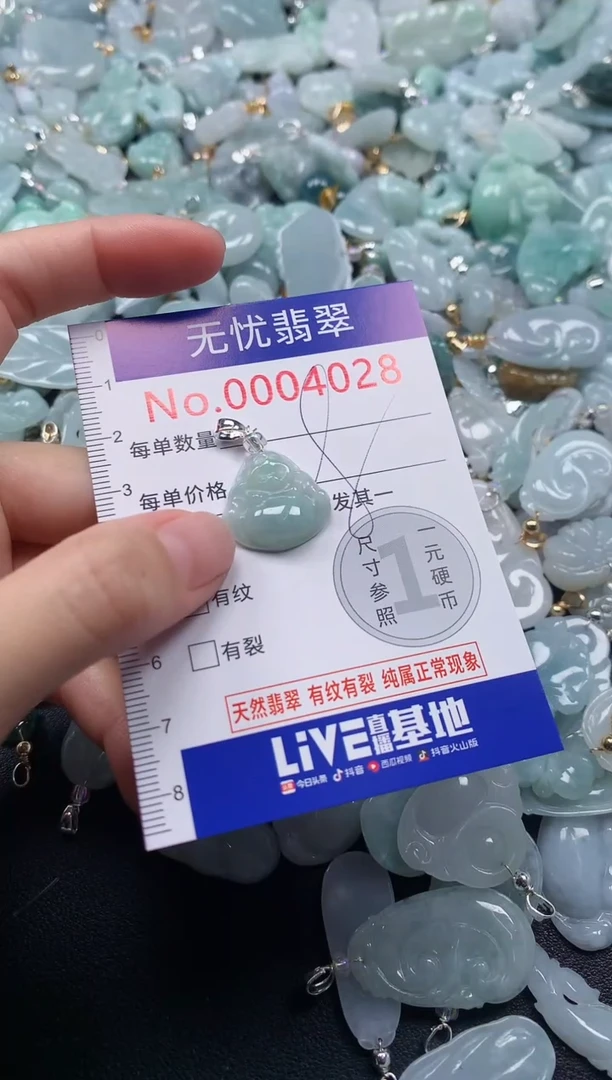 颈饰未镶嵌翡翠4028