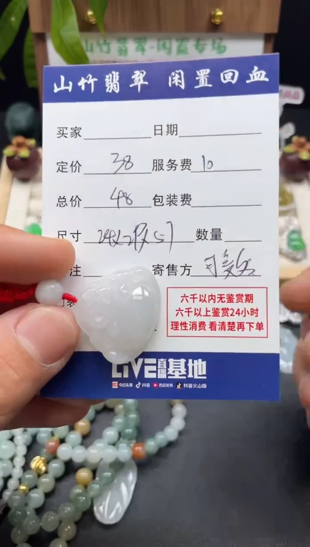 颈饰未镶嵌翡翠3002928