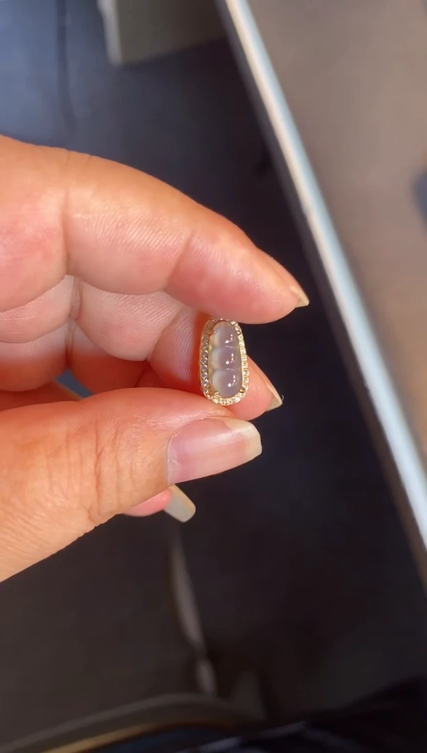 吊坠(不含链)银S925镶嵌翡翠1