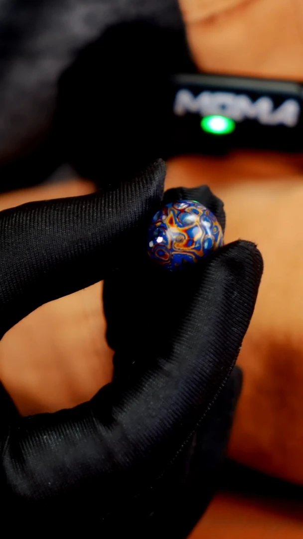 疯子大漆蓝金螺钿15mm