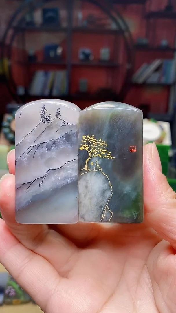 和田玉未镶嵌摆件140