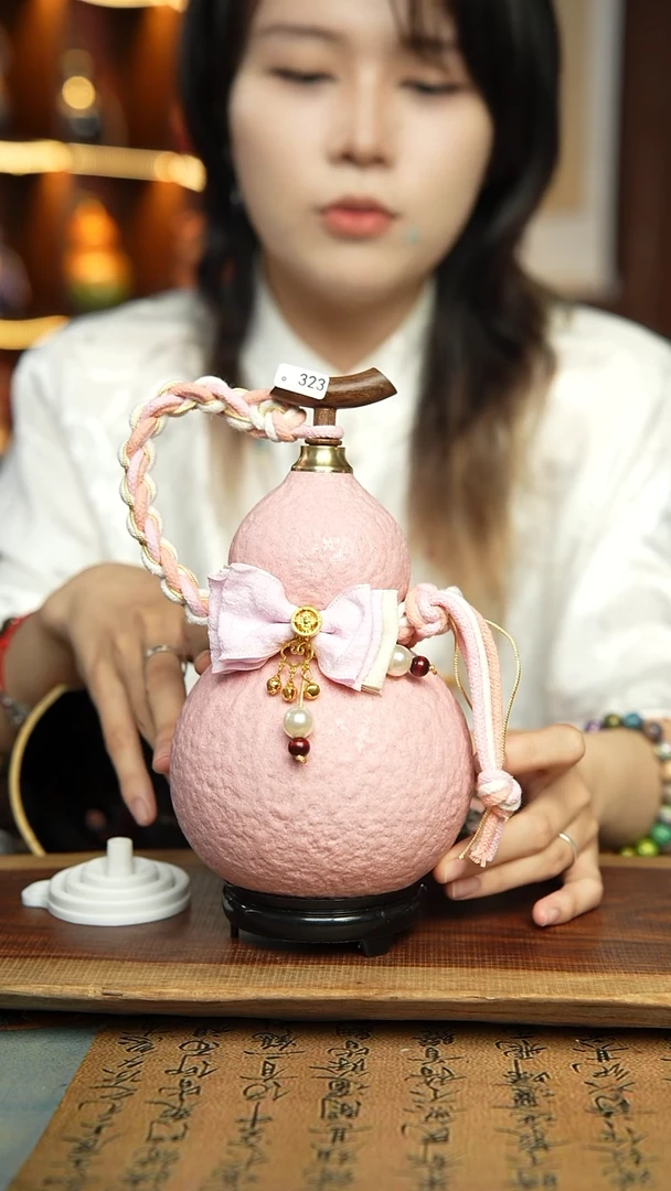 323号700ml左右非遗大漆酒葫芦