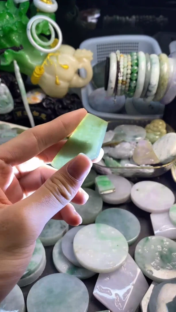 散珠翡翠翡翠A货