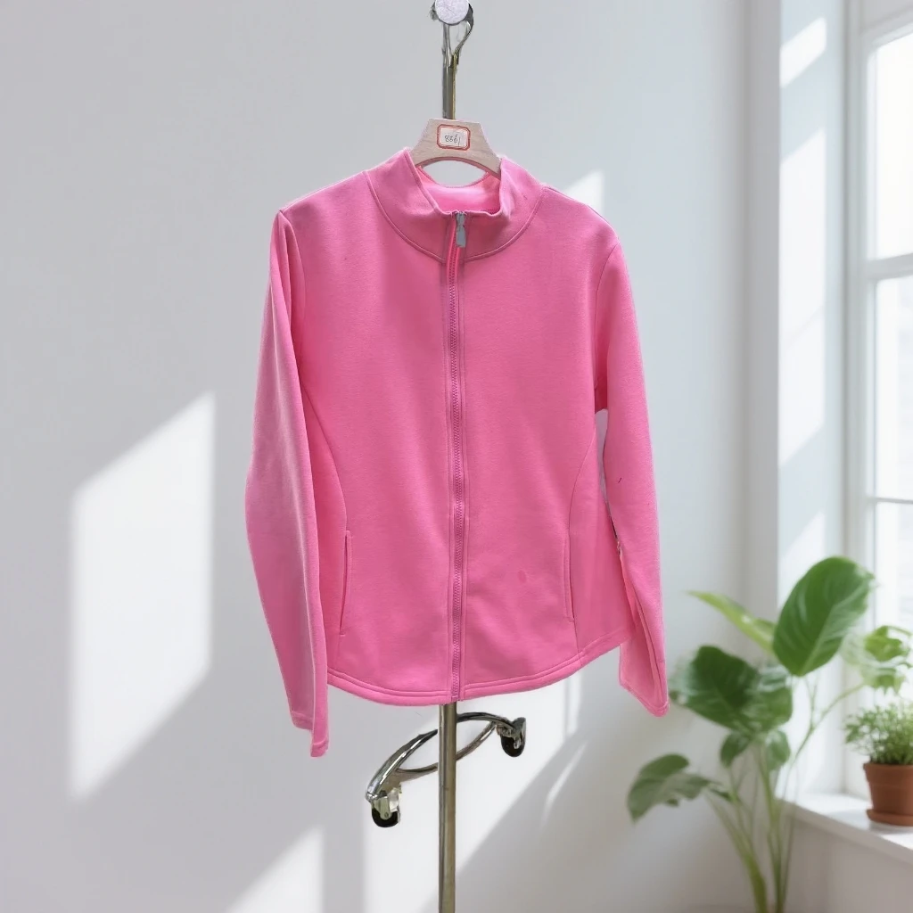 1626秋冬修身款加厚外套立领开衫上衣时尚