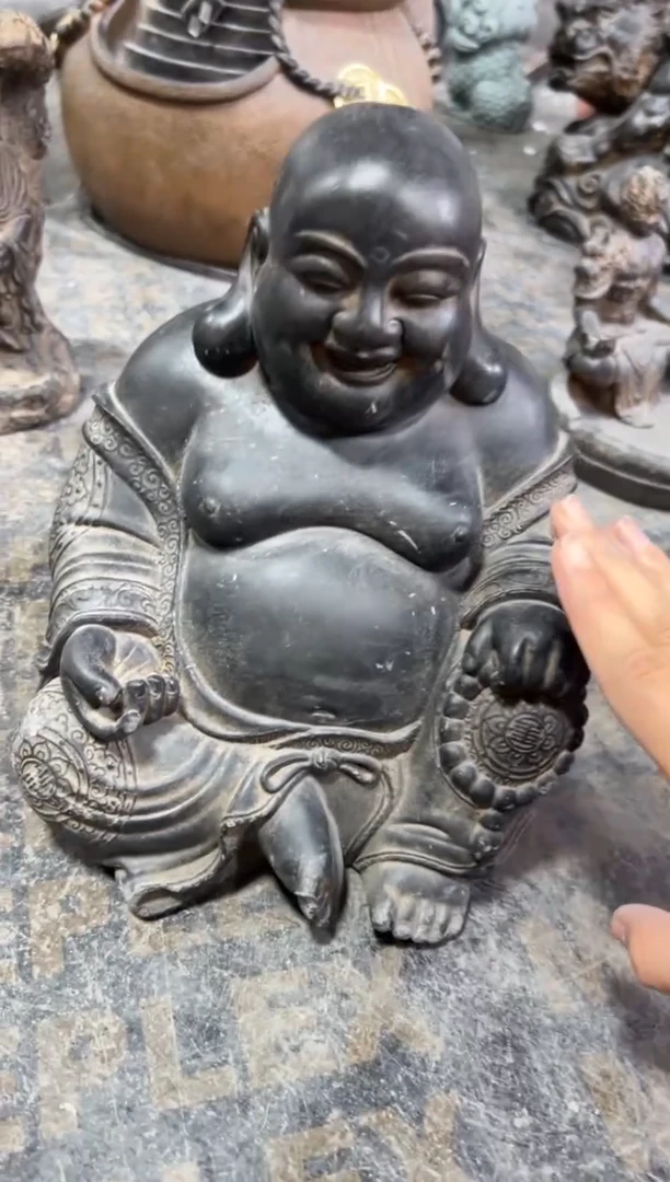 陶土【火山泥】大肚佛