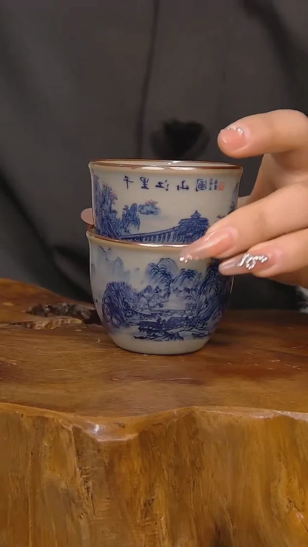 【闪购商品】简装家用款2件套 陶瓷家用茶具系列